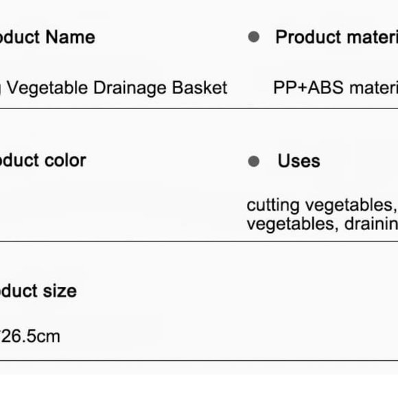 Multifunctional Chopper & 9 in 1 Slicer Vegetable Slicer Drain basket Vegetable - Picture 9 of 10